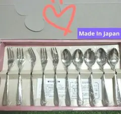 新品…日本製 petit bonheur クローバーカトラリー ⑨のサムネイル