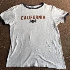 チャンピオン　白ロゴTシャツ Mサイズ