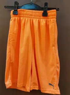 PUMA キッズショートパンツ M (10-12) オレンジ