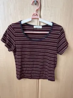 UNE MANSION ボーダー 半袖Tシャツのサムネイル