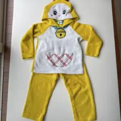 ドラミちゃん 着ぐるみパジャマ イエロー　110cm