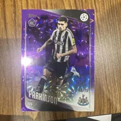 Topps Ben Parkinson 75枚限定 パープルパラレル
