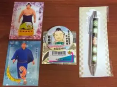 大相撲 缶バッジくじ 若元春 オマケ付