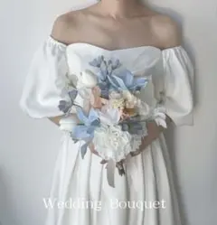 ウェディングブーケ　クラッチブーケ