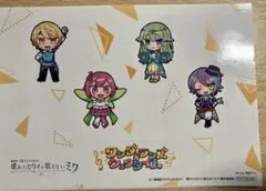 映画 プロセカ 入場者特典　ミニキャラステッカー　ワンダショ