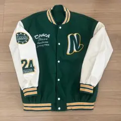 値下げ★クラシックスタイル スタジャン グリーン/ホワイト（新品/未使用）