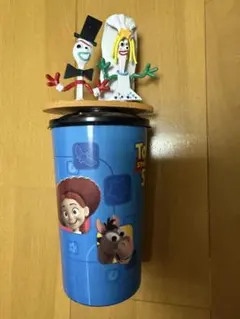 トイストーリー5 フィギュア付きドリンクカップ フォーキー バズ