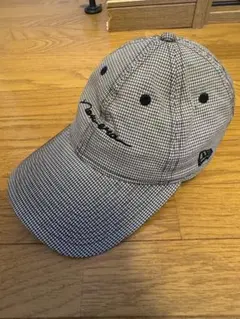 neweraゴルフチェック柄ベースボールキャップ