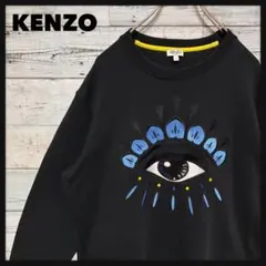 t219【美品】ケンゾー 刺繍 ビッグアイ スウェット 入手困難 希少 一点物のサムネイル