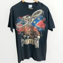 00s PANTERA ヘインズ スカル柄 蛇 バンドT 2008 オフィシャル