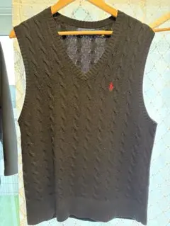 Polo Ralph Lauren ケーブルニットベスト S