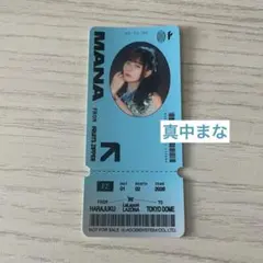 フルーツジッパー　真中まな　ステッカー