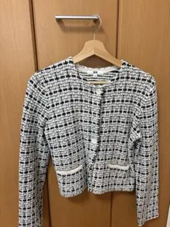 ニットショートジャケット