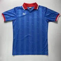 PUMA プーマ ヒットユニオン Vネックサッカーシャツ XO 日本製 レトロ