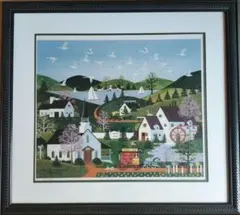 【260万円販売】ジェーン・ウースター・スコット油彩原画 260万円販売】ジェーン・ウースター・スコット油彩原画