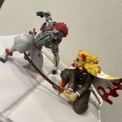 鬼滅の刃 煉獄杏寿郎 猗窩座 ぬーどるストッパー 戦闘ver. フィギュア