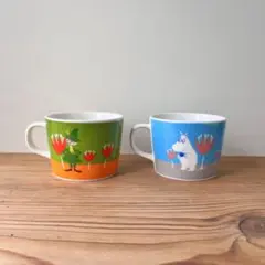 ムーミン　マグカップ　スープマグ　2個セット