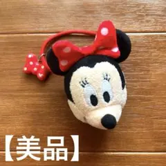 【美品】ミニーマウス ぬいぐるみ付きヘアゴム ディズニーのサムネイル