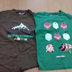 【早いもの勝ち♥】UNIQLO☆マイクラTシャツ2枚セット☆140☆
