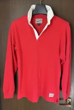 Woolrich 赤 ラガーシャツ M
