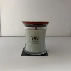 新品未使用 WoodWick ジャー M セージウッド アロマキャンドル