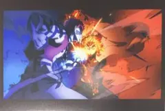 ☆ 鬼滅の刃　無限列車編　OP/ED場面写ポストカード　煉獄杏寿郎　猗窩座