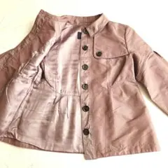 極美品✨バーバリー ナイロンコート シャドーチェック 光沢 M パープル系 M