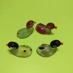 箸置き  水鳥  ガラス