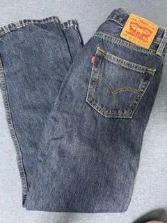 Levi's ダークブルー ストレートデニム555 W29Ｌ32 値下げ可能
