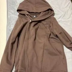 【チャイハネ】ホワートMEN＇Sフードジャケット　ブラウン