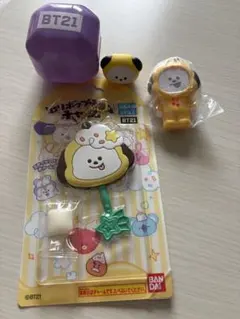 BT21 ぷくっとリング フォトフレーム ロリポップチャーム CHIMMY
