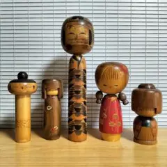 日本の伝統こけしセット