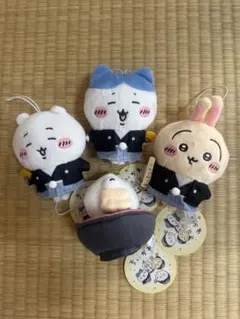 ちいかわ ぬいぐるみ・マスコット 4体セット