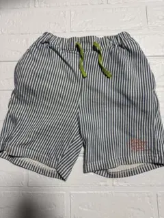ブリーズ　120 ストライプハーフパンツ Mサイズ