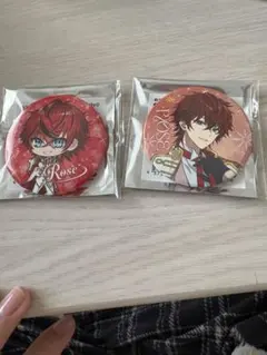 めておらランダム缶バッチロゼ