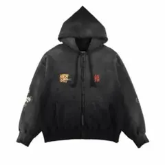 山田蓮着用】BOWWOW ZIP HOODIE AGING グリーン S - メルカリ