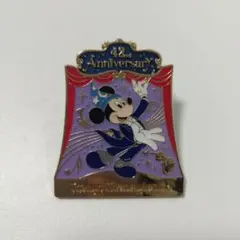 ミッキーマウス 42周年記念ピンバッジ