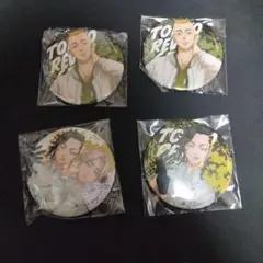 東京リベンジャーズ チャレンジ缶バッジ 聖夜決戦編　イヌピー、ココ、ムーチョ