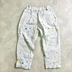 breeze ブリーズ ペンキペイント シェフパンツ サイズ100