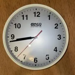アクメ　AMCOCLOCK 白　レア　廃盤