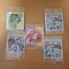 フ*ト様 プリキュアオールスターズ　ウエハースシール　5枚セット