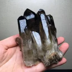 超綺麗モリオン黒水晶クラスターB92C6/104C03 - メルカリ