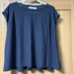 【美品のLE TIROIR de DRESSTERIORネイビートップスMのサムネイル