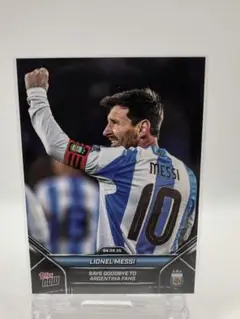 topps NOW リオネル・メッシ　アルゼンチン代表　母国での最後の代表試合