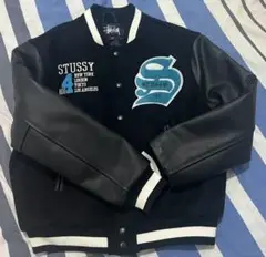 美品 貴重Stussy Big4 スタジャン オールドSTUSSY【USA製】 90s オールド ステューシー OLD STUSSY スタジャン BIG4 - メルカリ