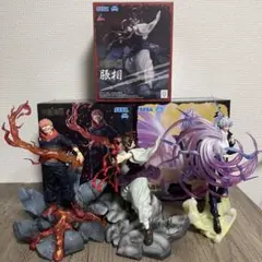 【3体セット】宿儺「■」「開」・脹相・五条悟 虚式「茈」【呪術廻戦】