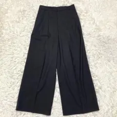 ほぼ未使用✨現行ベイジ　24aw 【洗える】LAVAL ワイドタックパンツ　L