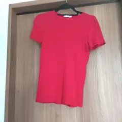 ZARA リブTシャツ