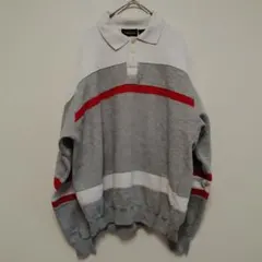90s HARDIN KNITWEAR スタンドカラー ラガーシャツ USA製 - メルカリ