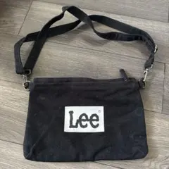 Lee ショルダーバッグ ブラック